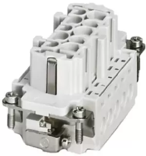 Image of Phoenix Contact Hc-B 10-I-Ut-F Rectangular Female Insert, 10Pos, Screw