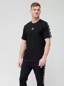 Image of adidas Sportswear Sportswear Brandlove T-Shirt - Black, Size XS, Men
