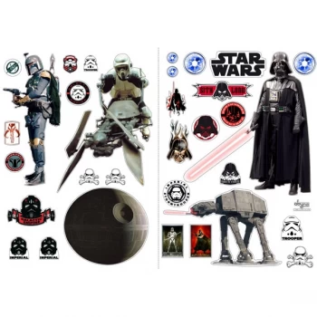 Image of Star Wars - Empire Wall Stickers (100 x 70 cm)