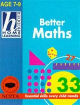 Image of 7-9 Better Maths by Rhona Whiteford Book