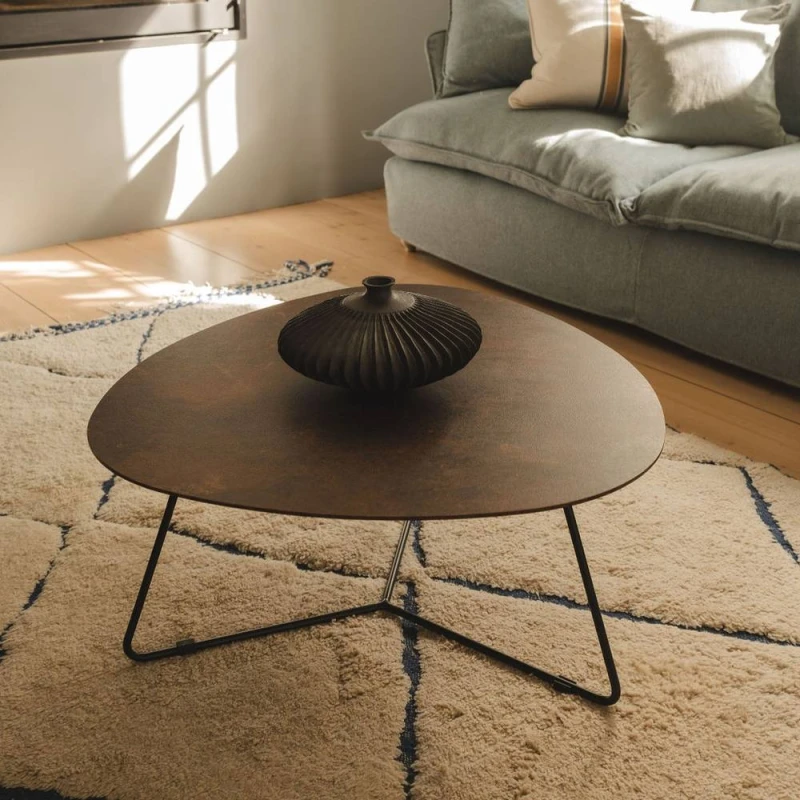 Image of Statement Furniture Bergen Large Coffee Table in Bronze Bronze Unisex