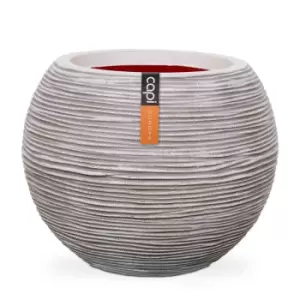 Image of Capi Europe Vase ball Rib NL 40x32 ivory