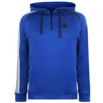 Religion Mens Crash Zip Hoodie - Blue