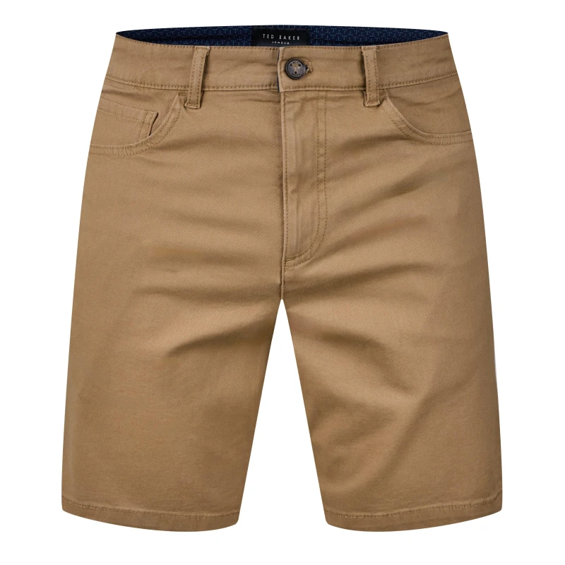 Image of Ted Baker Bactonn Shorts - Brown Brown 30 R