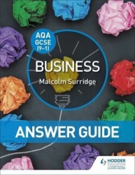 Image of AQA GCSE Business Answer guide by Malcolm Surridge