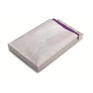 Image of Tyvek E4 406x305x50mm Gusseted Envelopes 55gm2 Peal and Seal Extra Capacity Strong White 1 x Pack of 100 Envelopes