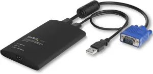 Image of KVM Console VGA USB Crash Cart Adapter
