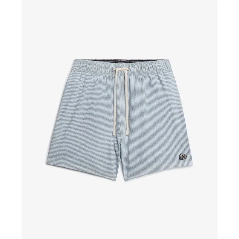 Image of Superdry Swim shorts Superdry Seer Sucker 15 Blanc Male M