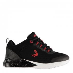Image of SHAQ Explosive Basketball Trainers Childrens - Black/Red