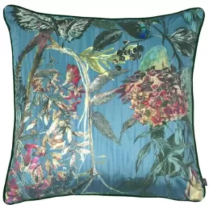 Image of Prestigious Textiles Botanist Polyester Filled Cushion Polyester Peacock