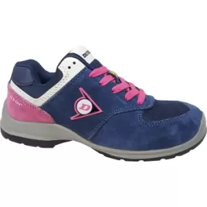 Image of DUNLOP LADY ARROW S3 safety lace-up shoes, blue, 1 pair, size 37