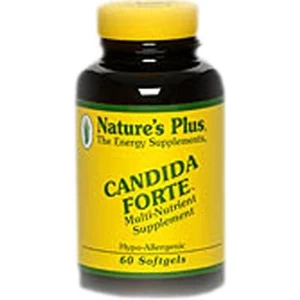 Image of Natures Plus Candida Forte Softgels 60 Softgels