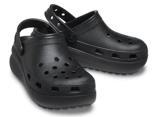 image of Crocs Kids Cutie Crush Clogs Black J4