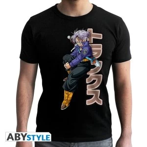 image of Dragon Ball - Dbz/ Trunks Mens Large T-Shirt - Black