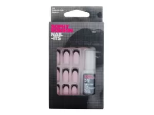 Image of Sophy Robson Nail-Its False Nails Black French Tip Press-On Nails