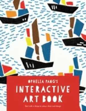 Image of ophelia pangs interactive art book start with a shape to colour draw and de