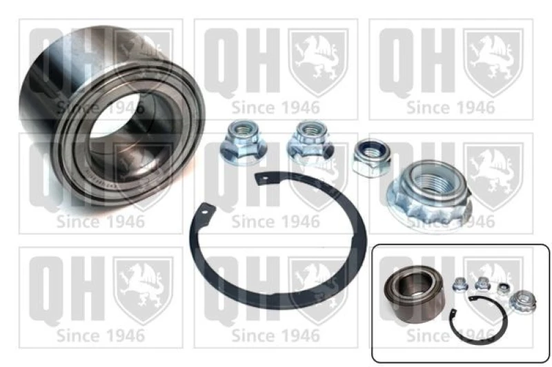 Image of QUINTON HAZELL Wheel bearing kit QUINTON HAZELL QWB1089