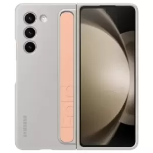 Image of Samsung Galaxy Z Fold5 Standing Case with Strap EF-MF946CUEGWW - Sand