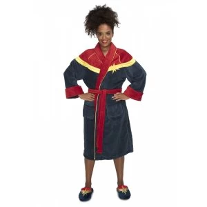 image of Captain Marvel Ladies Robe