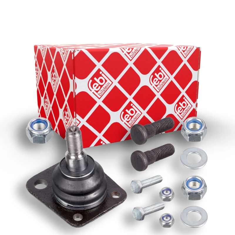 Image of FEBI BILSTEIN 34308 Ball joint Upper, with fastening/mounting material Support-/Steering Link (2462)
