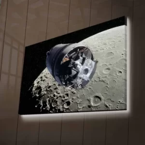 Image of NASA-007 Multicolor Decorative LED Lighted Canvas Painting