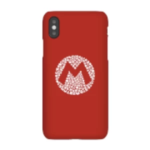 Image of Nintendo Super Mario Mario Items Logo Phone Case - iPhone X - Snap Case - Gloss