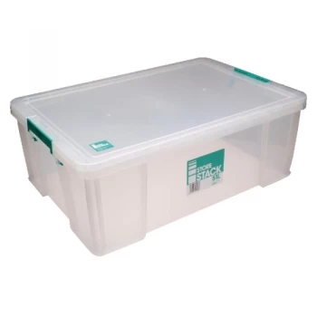 Image of StoreStack 51 Litre Clear W660xD440xH230mm Storage Box RB11089