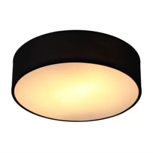 Image of Ceiling Lamp Fabric 38cm Black