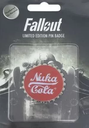 image of Fallout 'Nuka Cola Quantum' Limited Edition Pin Badge