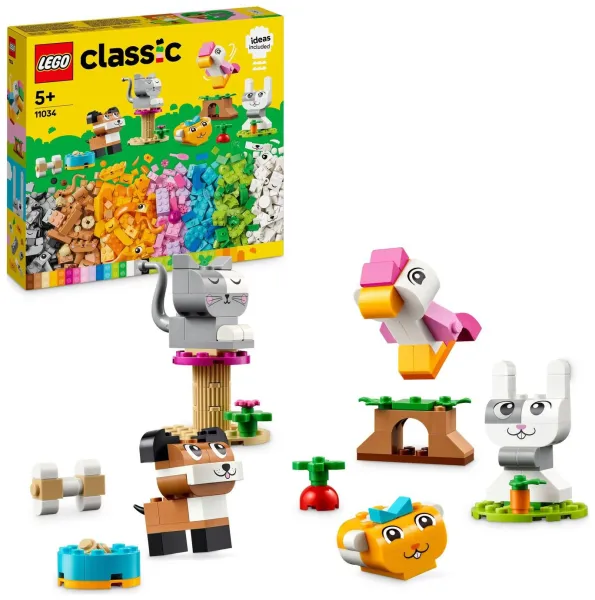 LEGO Classic Creative Pets Animal Toys with Bricks 11034