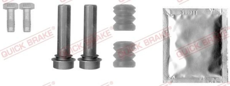 Image of QUICK BRAKE Guide sleeve kit, brake caliper QUICK BRAKE 113-1309X