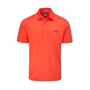 image of Oscar Jacobson Tour Polo Shirt - Fiesta