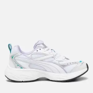 Puma Womens Morphic Trainers - Puma White/Vivid Violet - UK 4