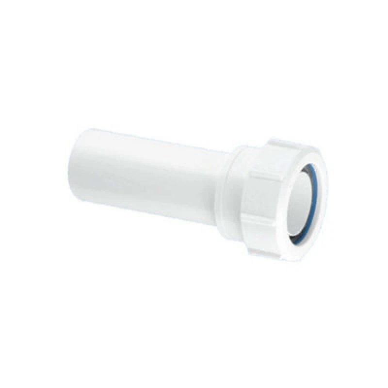 Image of McAlpine Straight Connector Multifit x Plain End 40mm MT18L White