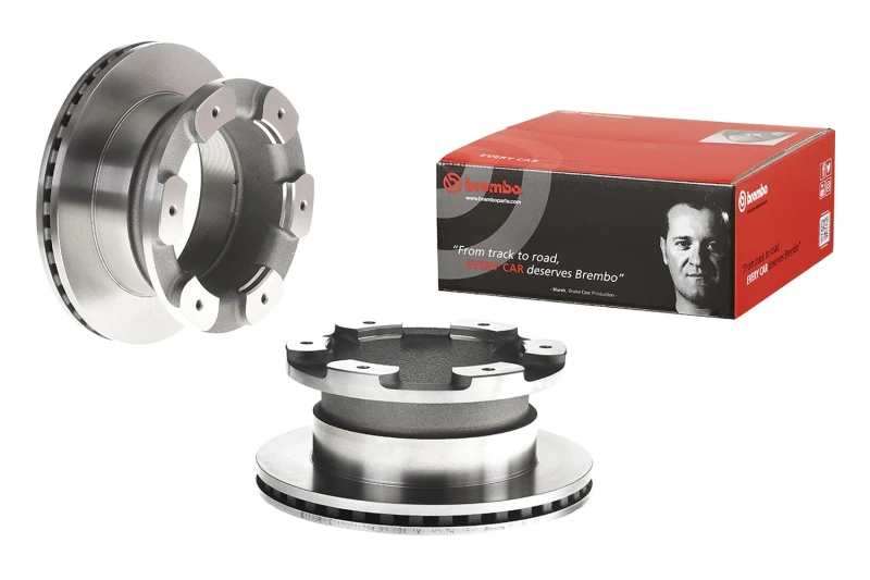 Image of BREMBO Brake disc BREMBO 09.9763.10