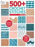 Image of 500 crochet stitches includes cd with our most popular stitch books