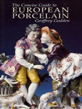 Image of The Concise Guide to European Porcelain by Geoffrey a Godden Book