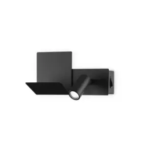 Image of KOMODO-2 LED Reading Light Black, In-Built Switch, 3000K, Non-Dim