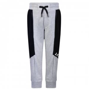 Image of DKNY Black Logo Jogging Bottoms - Gris Chine