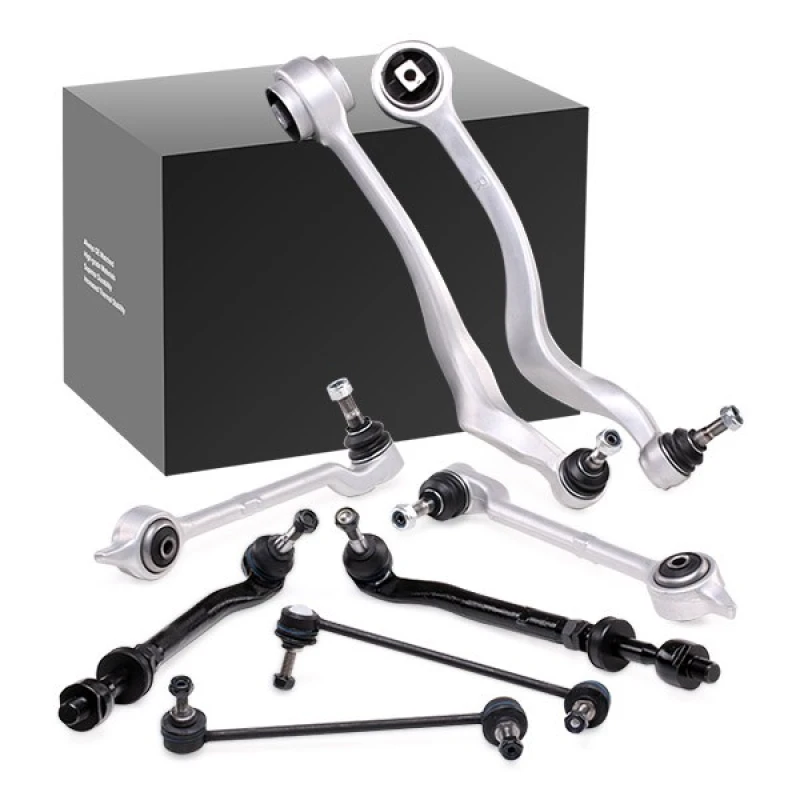 Image of RIDEX 772S0248 Control arm repair kit with axle joint, Front axle both sides, Control Arm Suspension Kit (772)