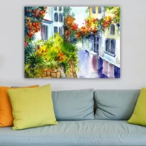 Image of 208000084_70100 Multicolor Decorative Canvas Painting
