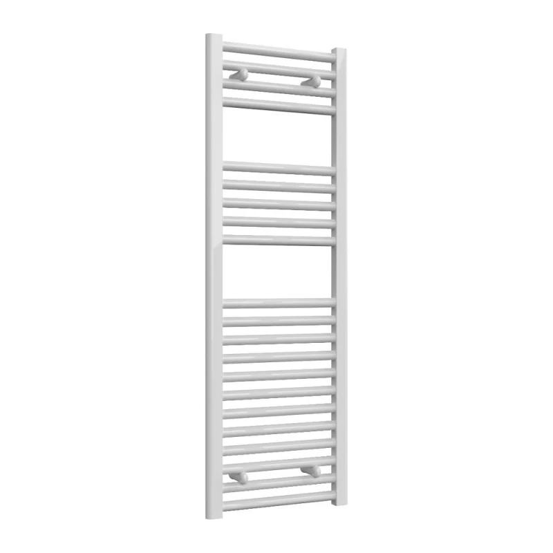 Image of Bathroom Kingdom Diva White Straight Heated Towel Rail 1200x400 White Unisex