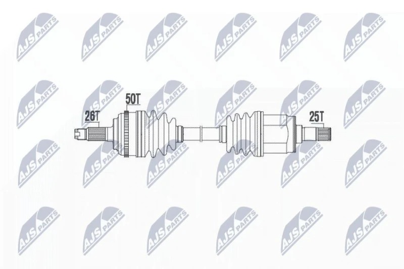Image of NTY Drive shaft NTY NPW-HD-031