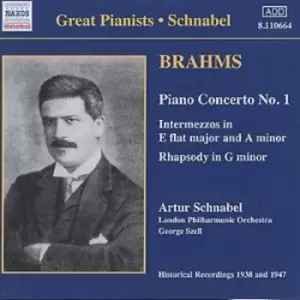 Image of Johannes Brahms - Brahms: Piano Concerto No. 1 (Schnabel) CD Album - Used