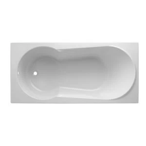 image of Cooke Lewis Shaftesbury Acrylic Straight Bath L1700mm W800mm