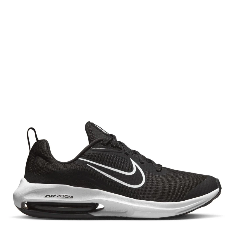 Image of Nike Air Zoom Arcadia 2 Big Kids Road Running Shoes - Black 3