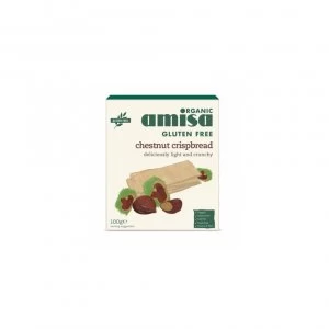 image of Amisa Chestnut Organic Crispbread 100g