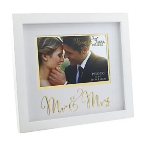 Image of 6" x 4" - Always & Forever Photo Frame - Mr & Mrs