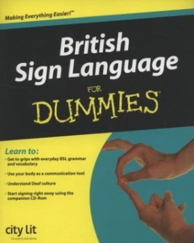 Image of British Sign Language for Dummies by City Lit Paperback