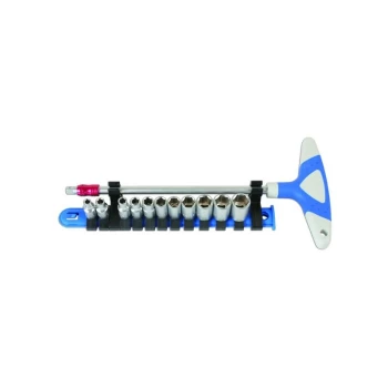 Image of Laser - T-Handle Socket Set - 1/4in.D - 12 Piece - 6346